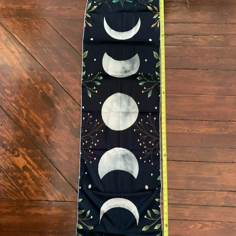 Tapestry Full Half Moon Phases Solar System Eclipse Outerspace Vibes Horoscope